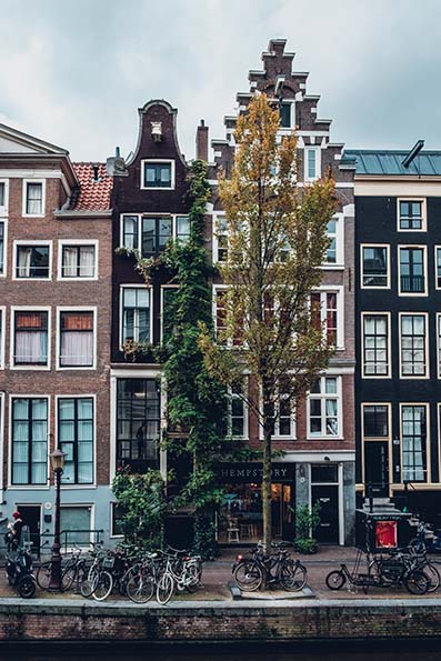 Buildings in Amsterdam